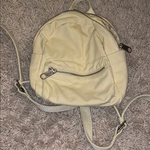 Yellow mini backpack from pacsun